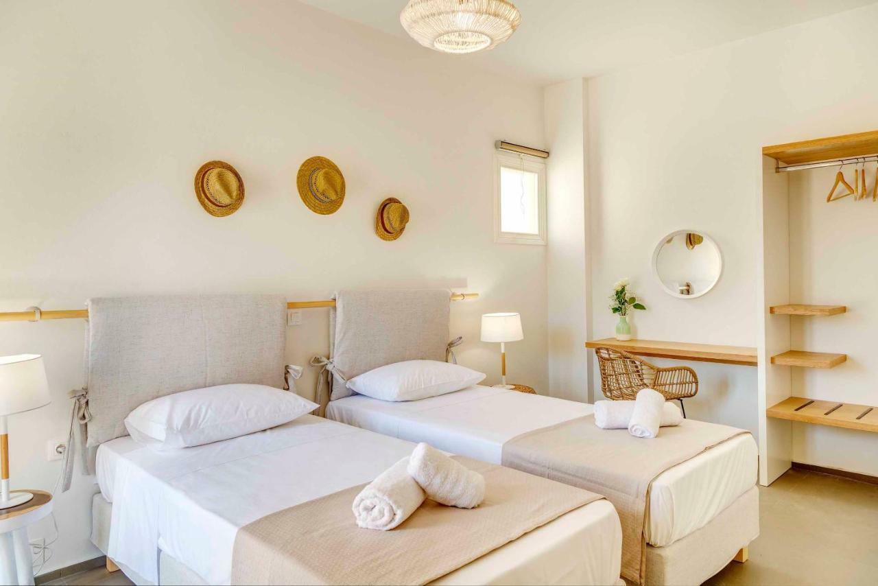 Villa Alba In Syros With Private Jacuzzi 阿佐里姆诺斯 外观 照片