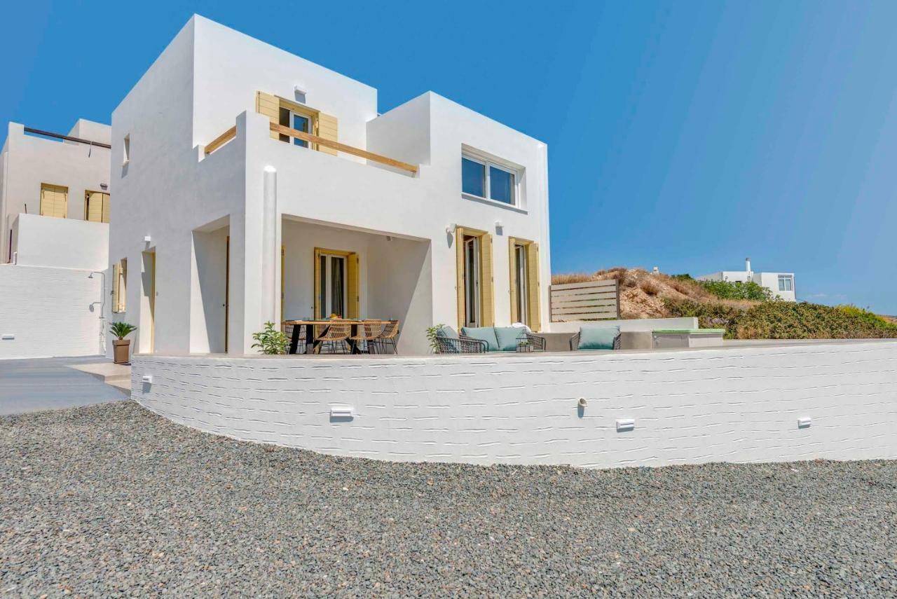 Villa Alba In Syros With Private Jacuzzi 阿佐里姆诺斯 外观 照片